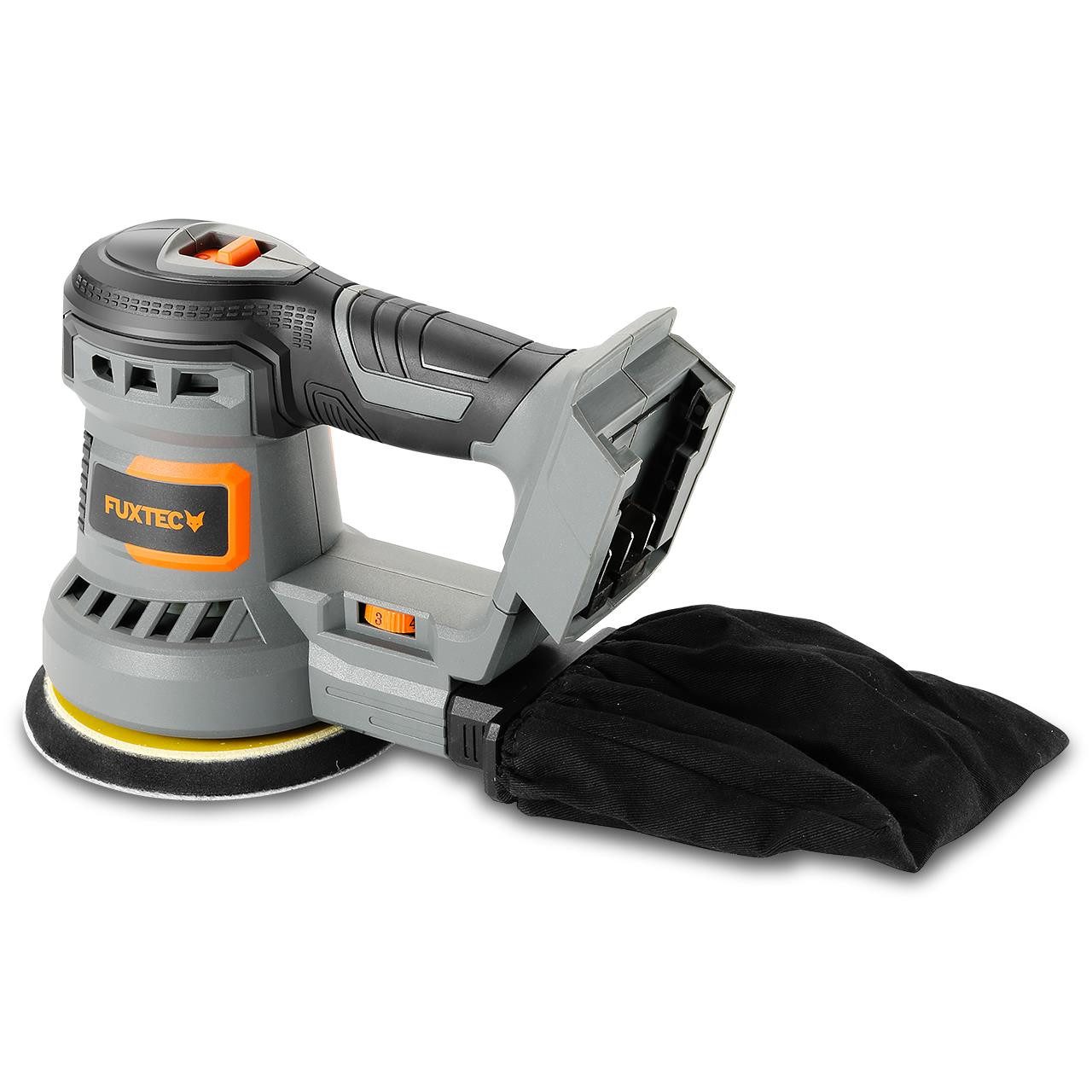FUXTEC Rotationsschleifer FX-E1RS20-SET