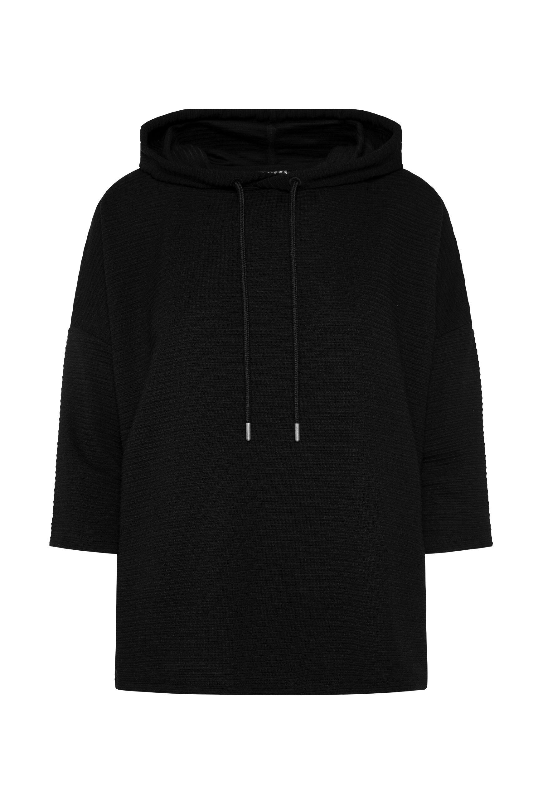 SENSES.THE LABEL Kapuzensweatshirt mit überschnittenen Schultern