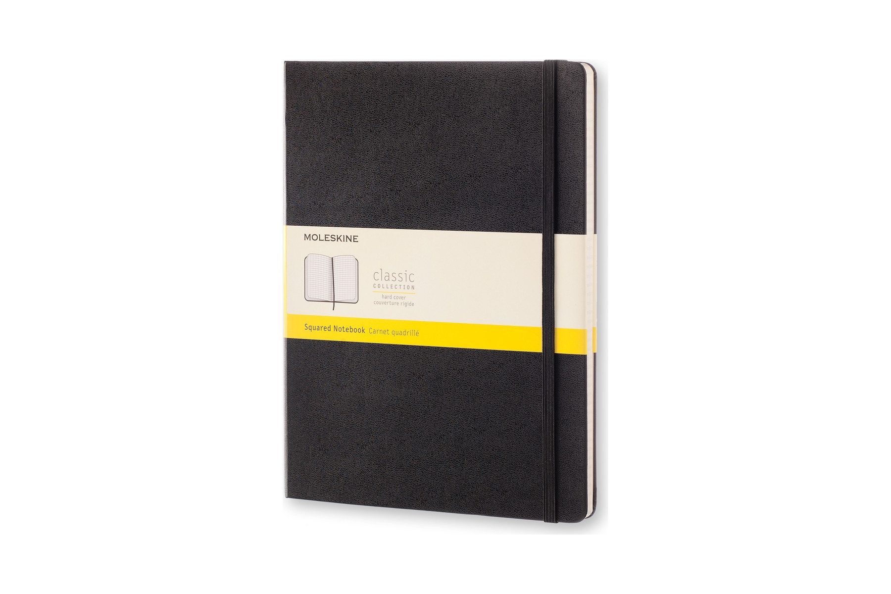 MOLESKINE Notizbuch, Classic Collection XL (19x25) - mit festem Einband - 70g-Papier