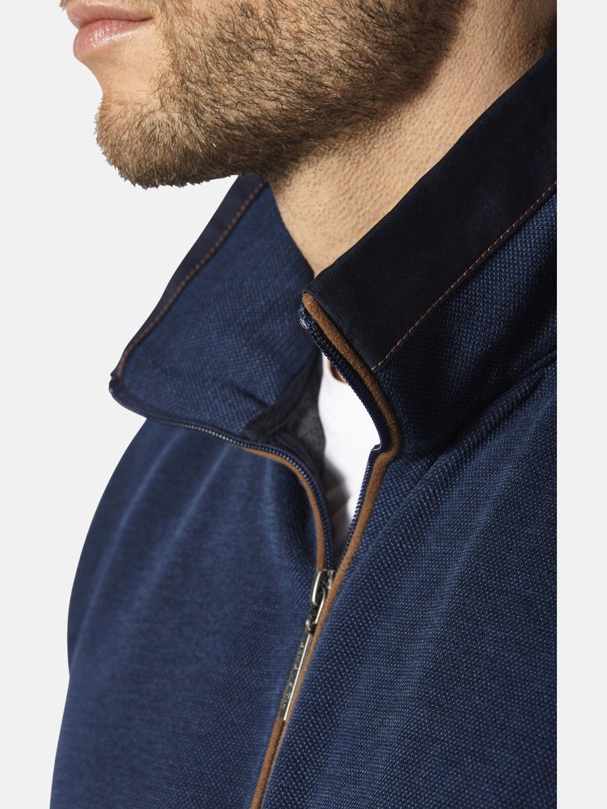 Babista Sweatjacke DEOLEZZI mit Kontrast-Reißverschlüssen – Bild 4 von 5