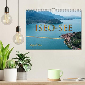 CALVENDO Wandkalender Iseo-See (Wandkalender 2025 DIN A4 quer), CALVENDO Monatskalender