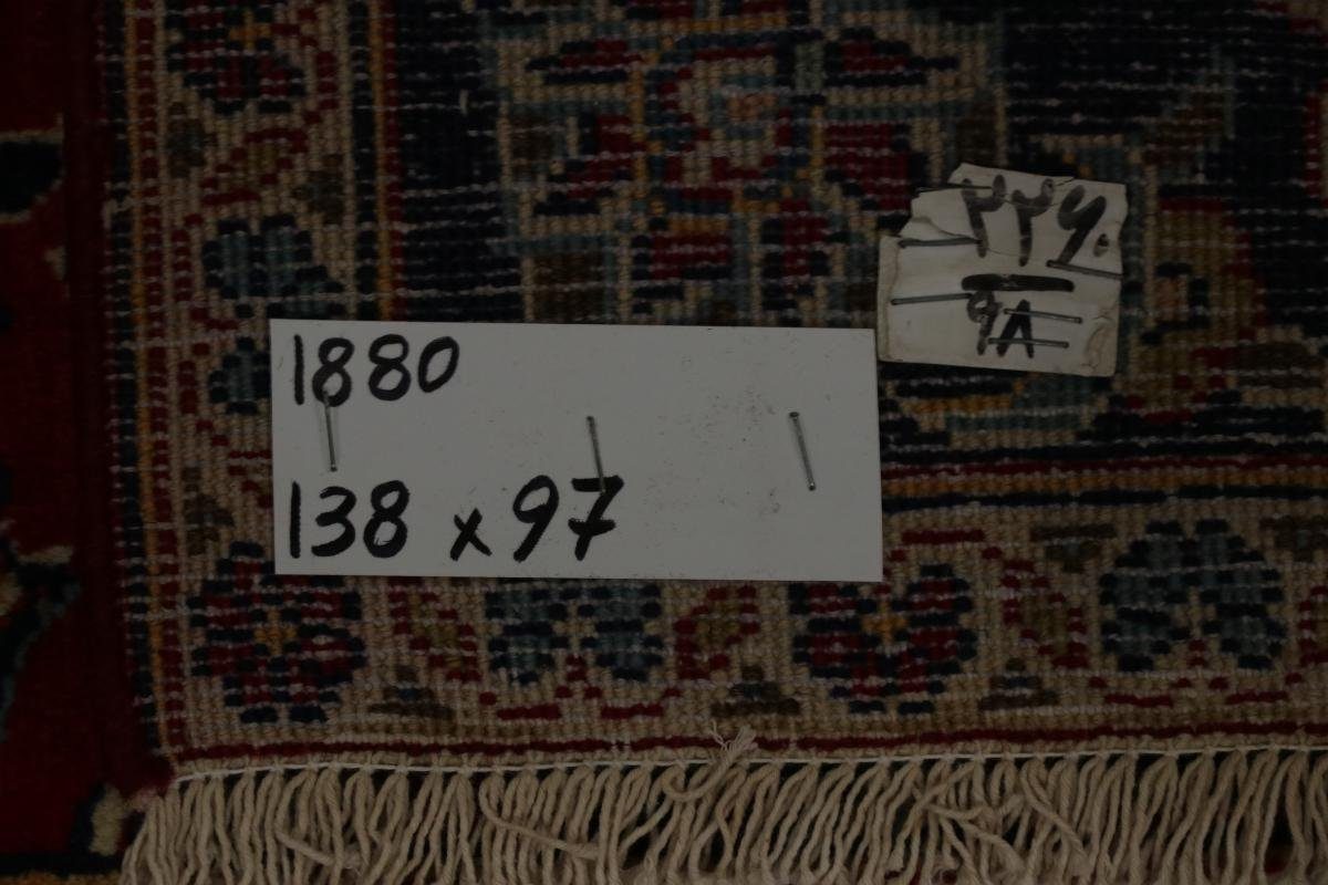 Orientteppich Keshan 96x139 Handgeknüpfter Nain Perserteppich, / mm Trading, rechteckig, Orientteppich 12 Höhe