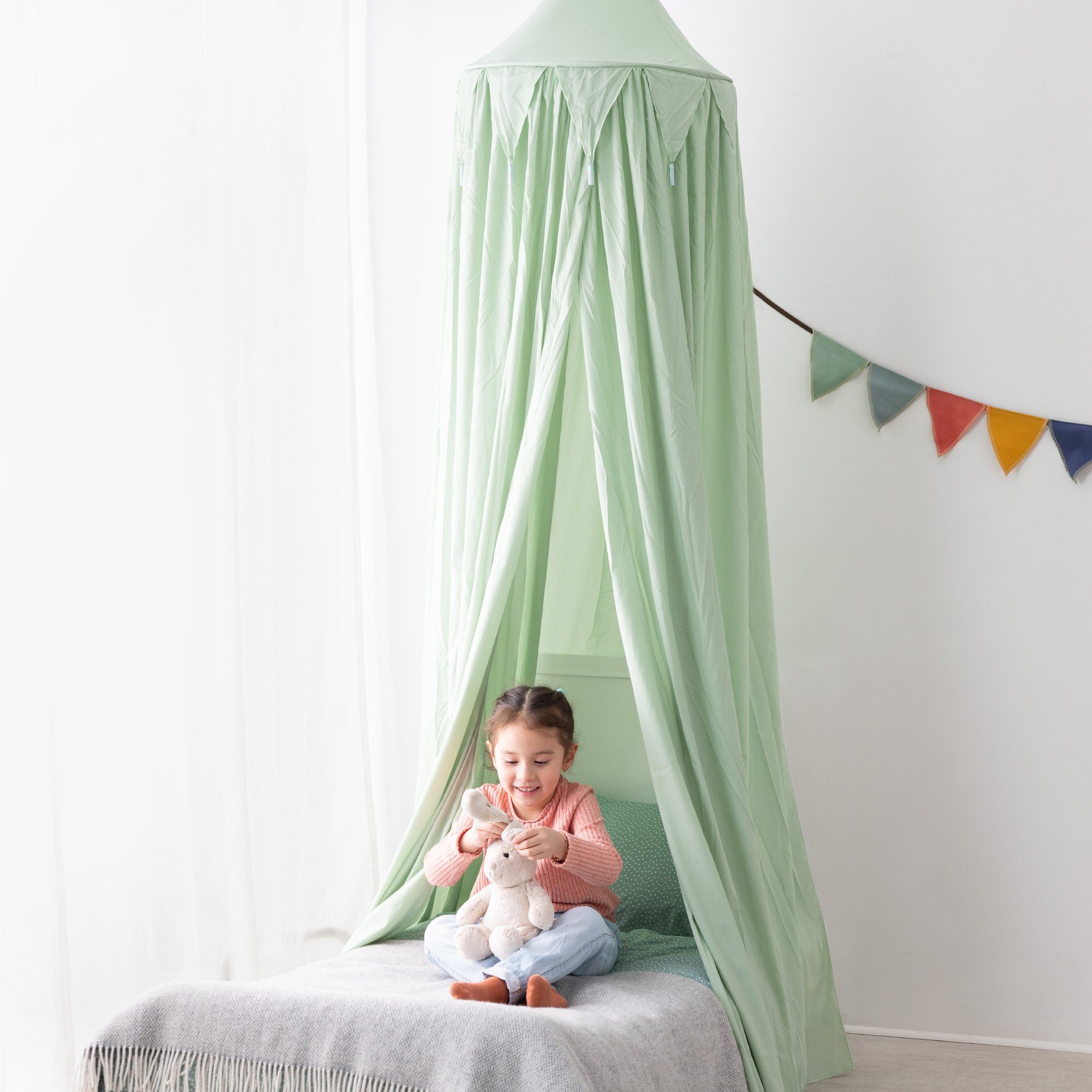 Navaris Betthimmel Baldachin 240x50cm für Kinderbett, günstig online kaufen