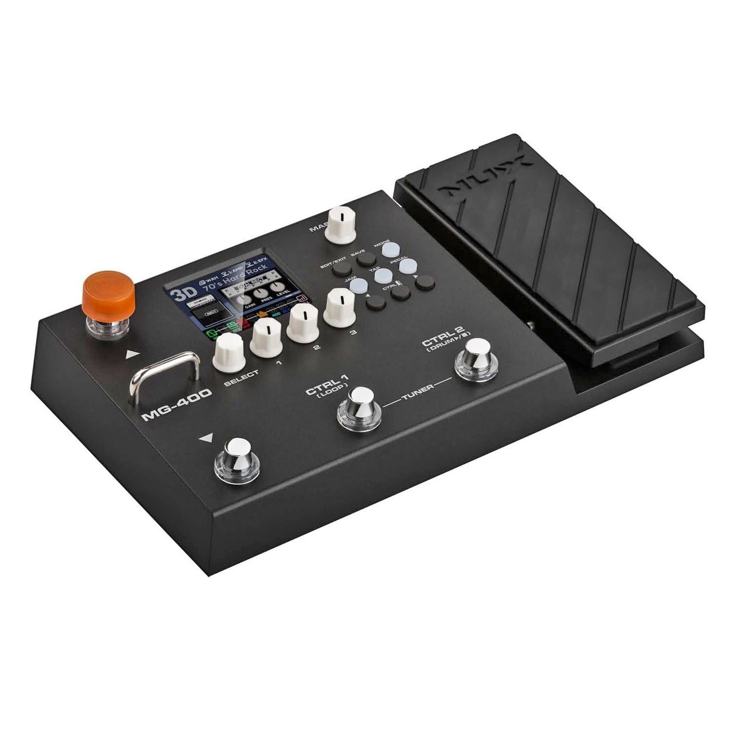 E-Gitarre Nux MG-400 Multi-Effektgerät für Gitarre