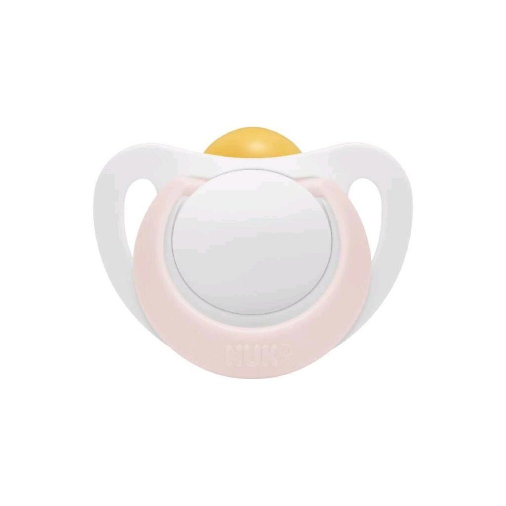 Schnuller Star Latex Baby-Lätzchen 0-6 m rosa