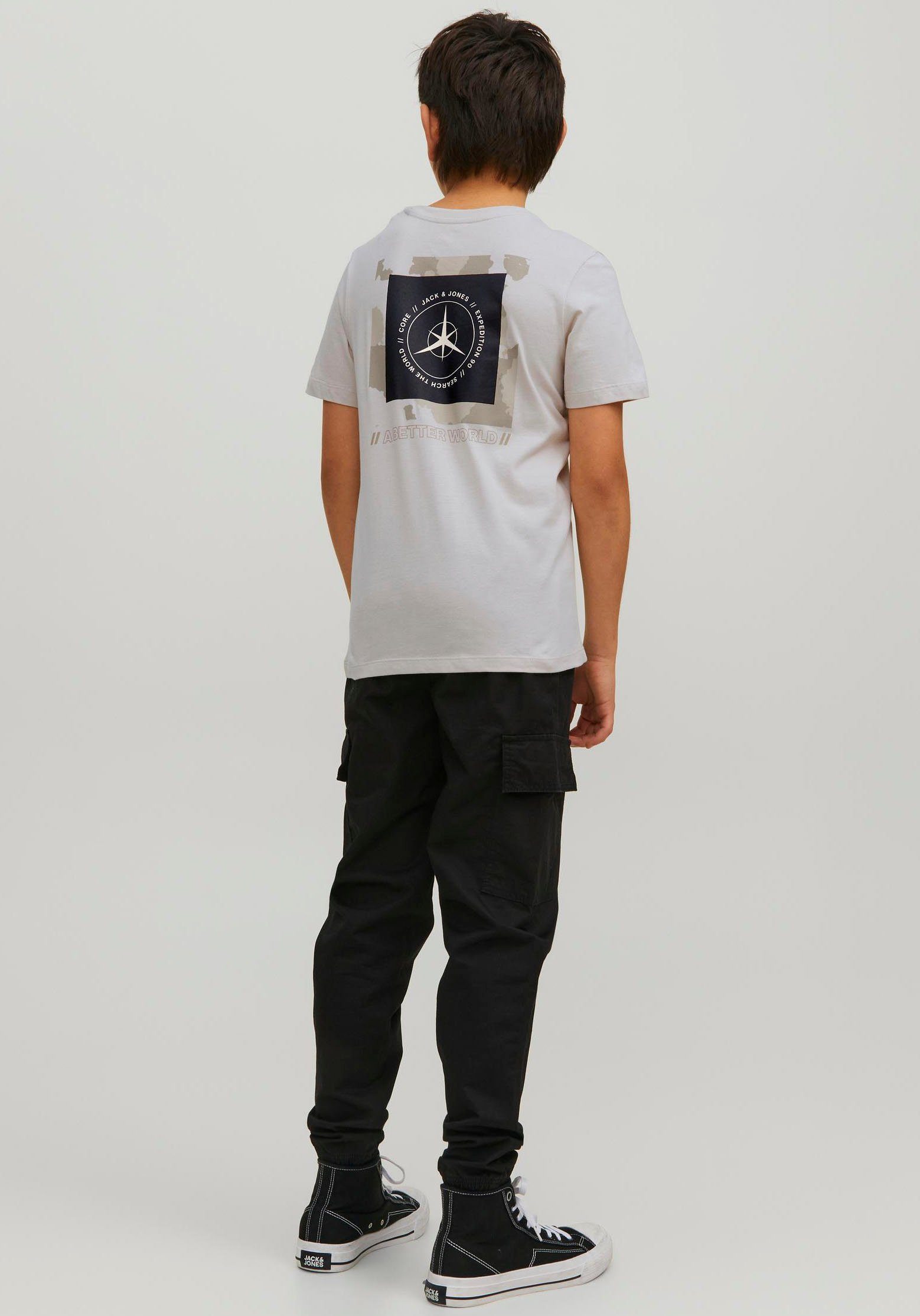 SN NECK & JCOFILO T-Shirt Moonbeam Jones JNR TEE Junior CREW Jack SS