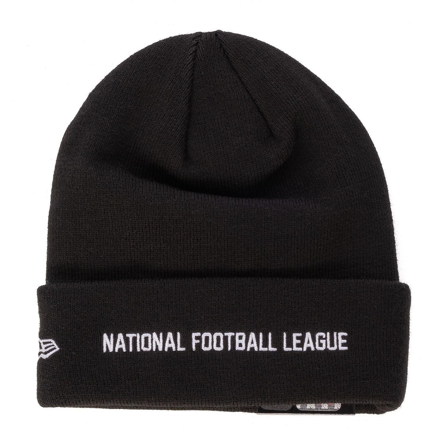 New Era Strickmütze Mütze New Era NFL Shield National Football League breiter Umschlag