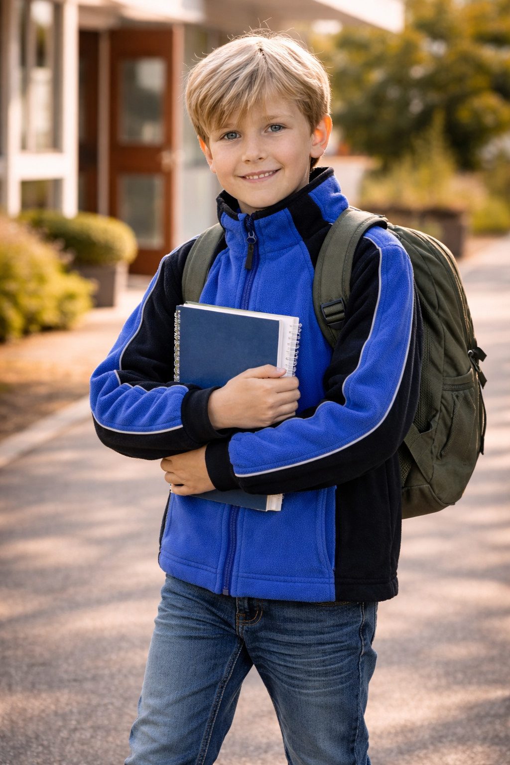 Engelbert Strauss Fleecejacke Kinder Microfleece Jacke – warm, leicht & atmungsaktiv