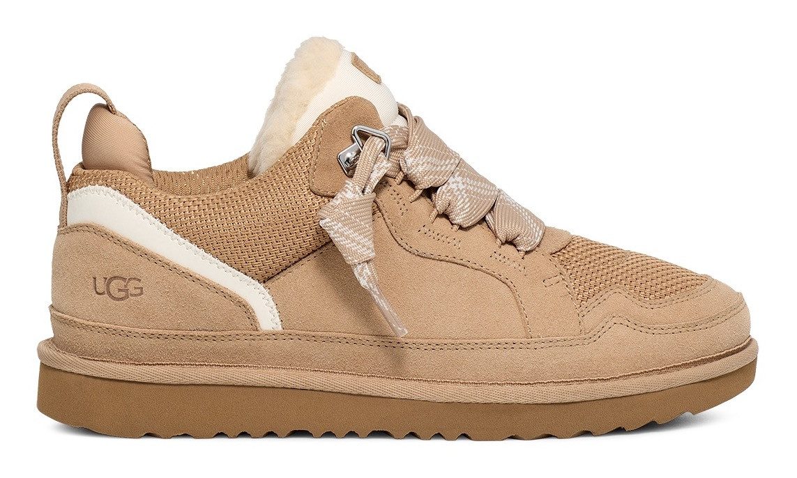 UGG LOWMEL Sneaker Kinderschuh, Halbschuh, Schnürschuh mit weichem Fußbett