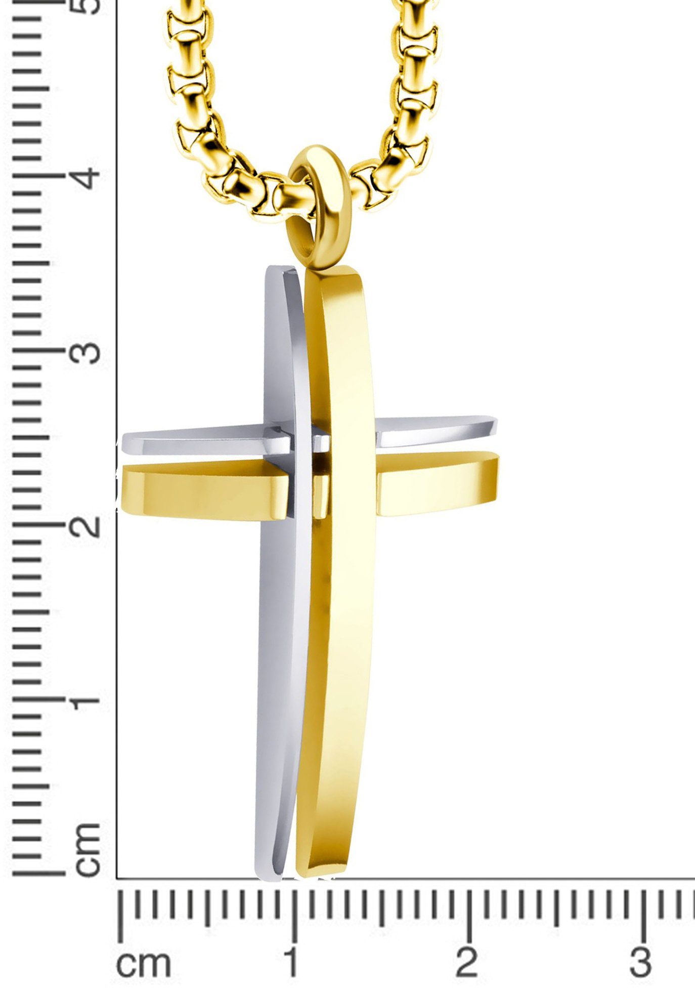 3. Bild von Firetti Kette mit Anhänger Kreuz