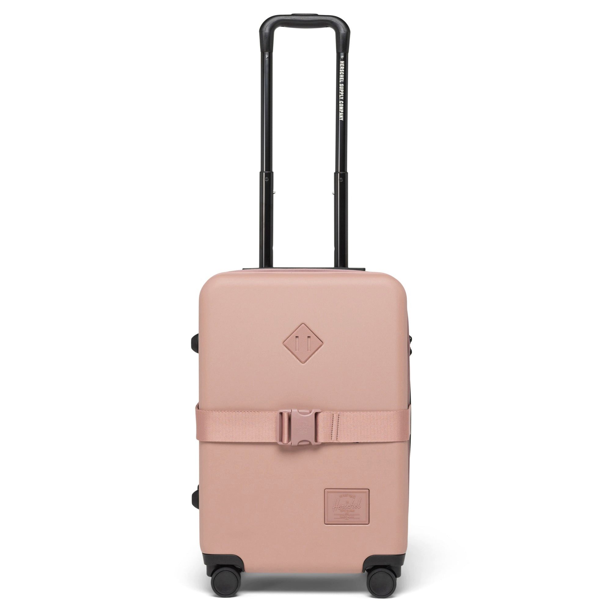 Herschel Koffer Heritage Hardshell - 4-Rollen Kabinentrolley 55 cm erw. (ash rose), 4 Rollen Rollen