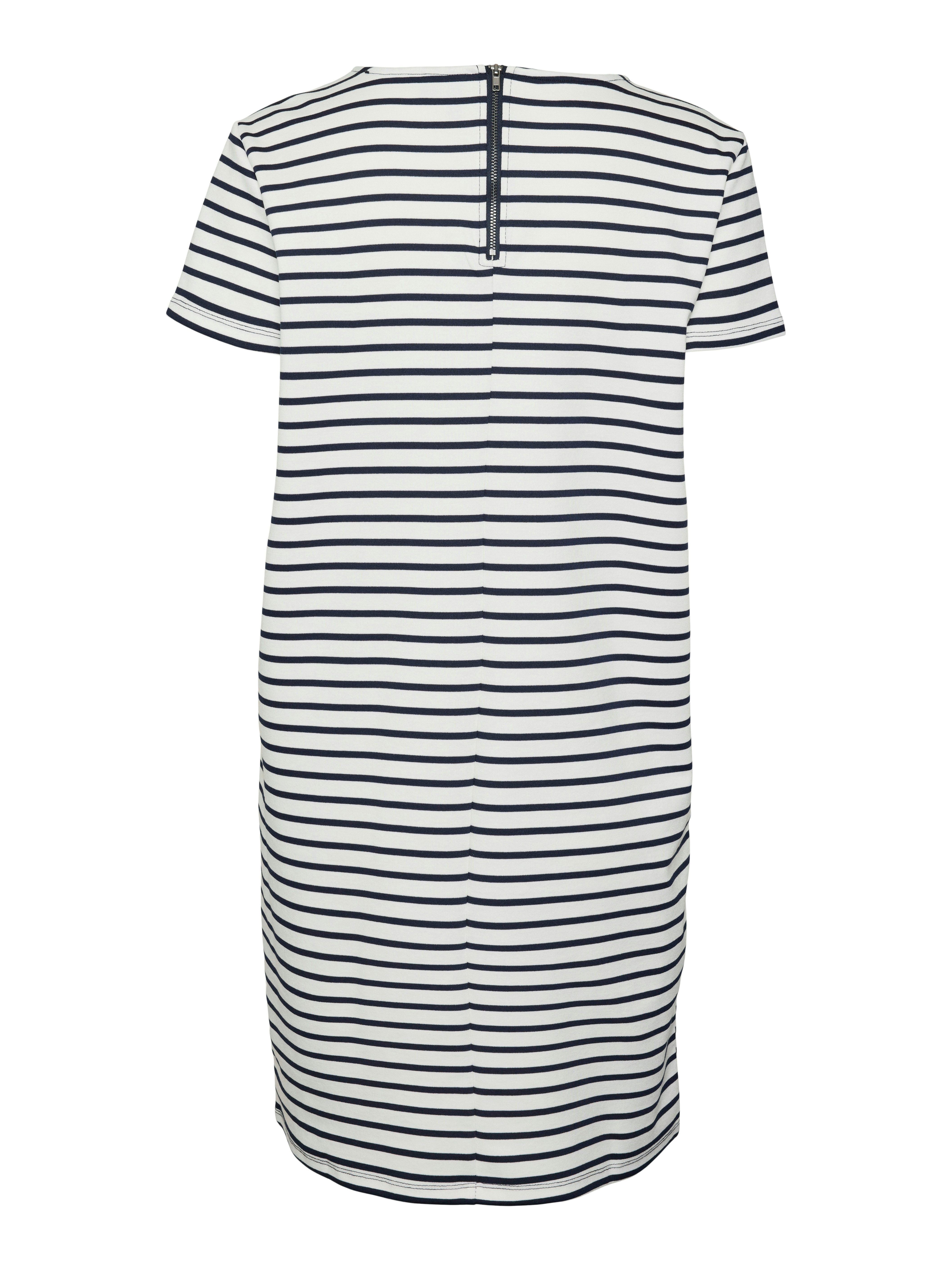 Vero Moda Minikleid VMABBY SS SHORT ZIP DRESS JRS NOOS Sommerkleid