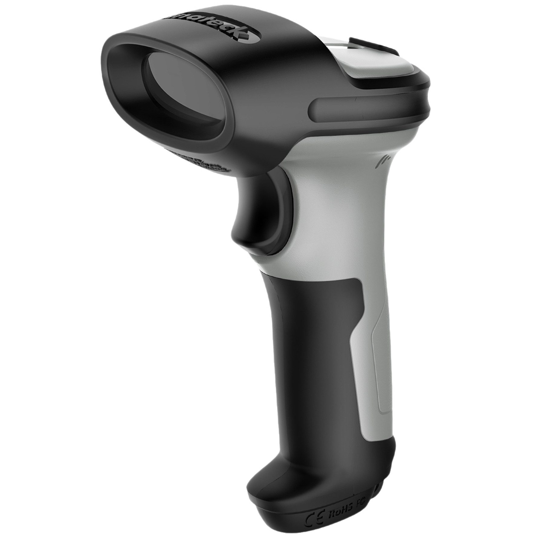 Inateck Barcode Scanner 2D Bluetooth, Kabellose QR Code Scanner Handscanner, (1 Ladung 180 Tage Standby)
