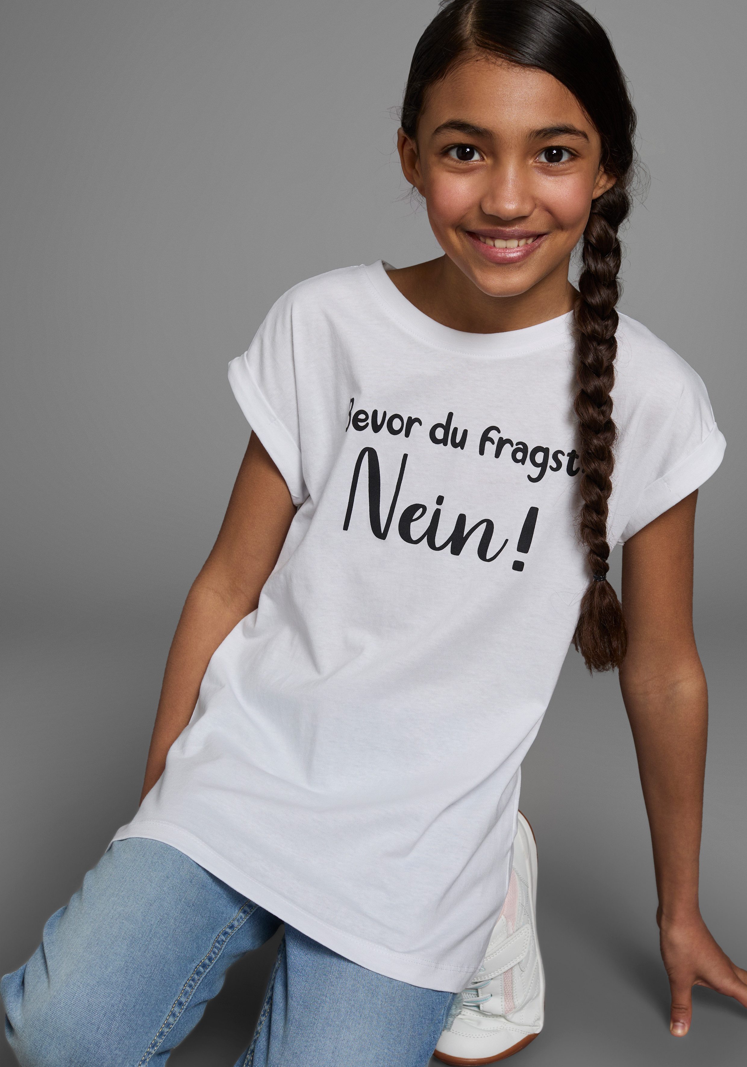 T-Shirt Bevor Du fragst: NEIN!