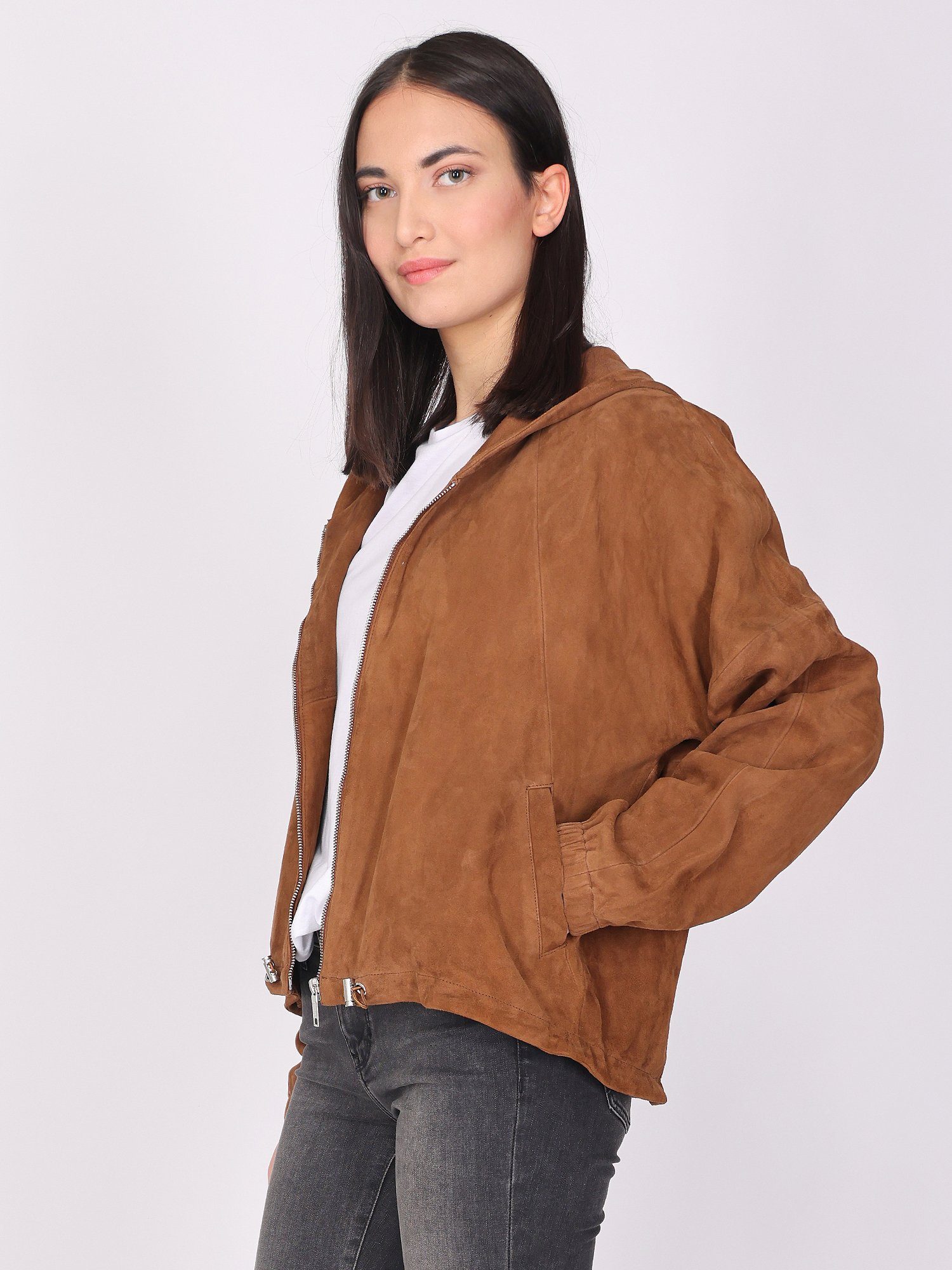 Lederjacke Maze 4202173 cognac