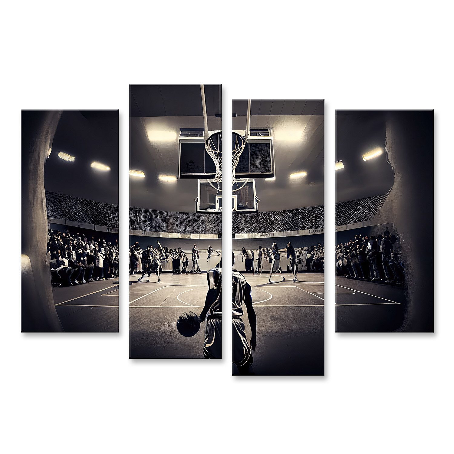 Leinwandbild Basketballspieler Basketball Bilder