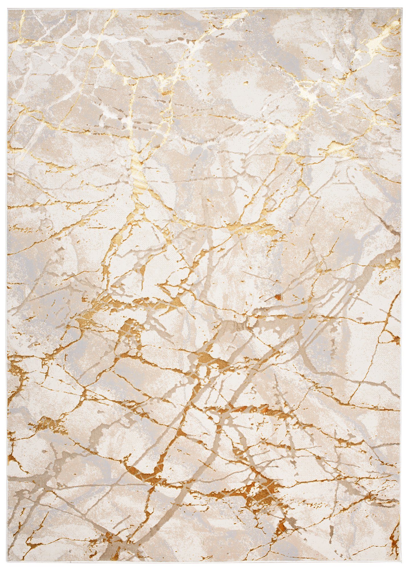 Tapiso Designteppich GOLDEN, rechteckig, Höhe: 16 günstig online kaufen