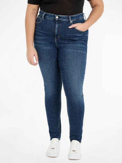 Calvin Klein Jeans Plus Skinny-fit-Jeans HIGH RISE SKINNY PLUS Große Größen Jeans wird in Weiten angeboten