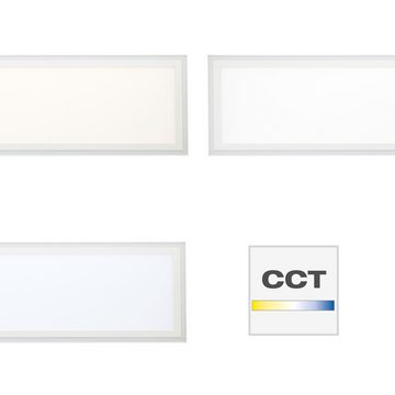 Brilliant LED Panel "Lanette" Kunststoff, weiß, rechteckig, Aufbau, 37W, kaltweiß, 3800lm, kaltweiß