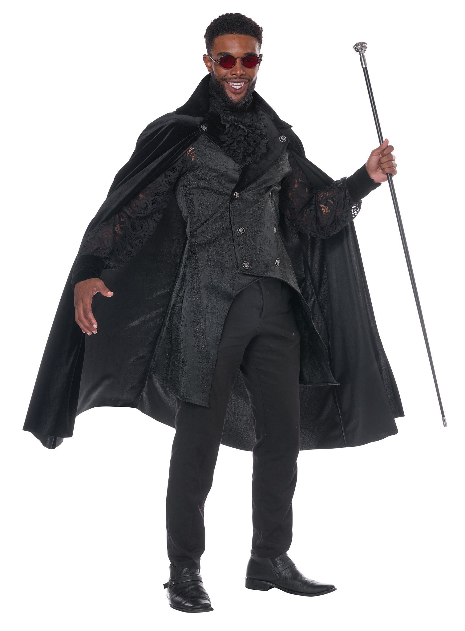 Metamorph Vampir-Kostüm Vampir Dandy Kostüm, Strahlt Eleganz aus und hat Biss: Kostüm für stilbewusste Blutsauger