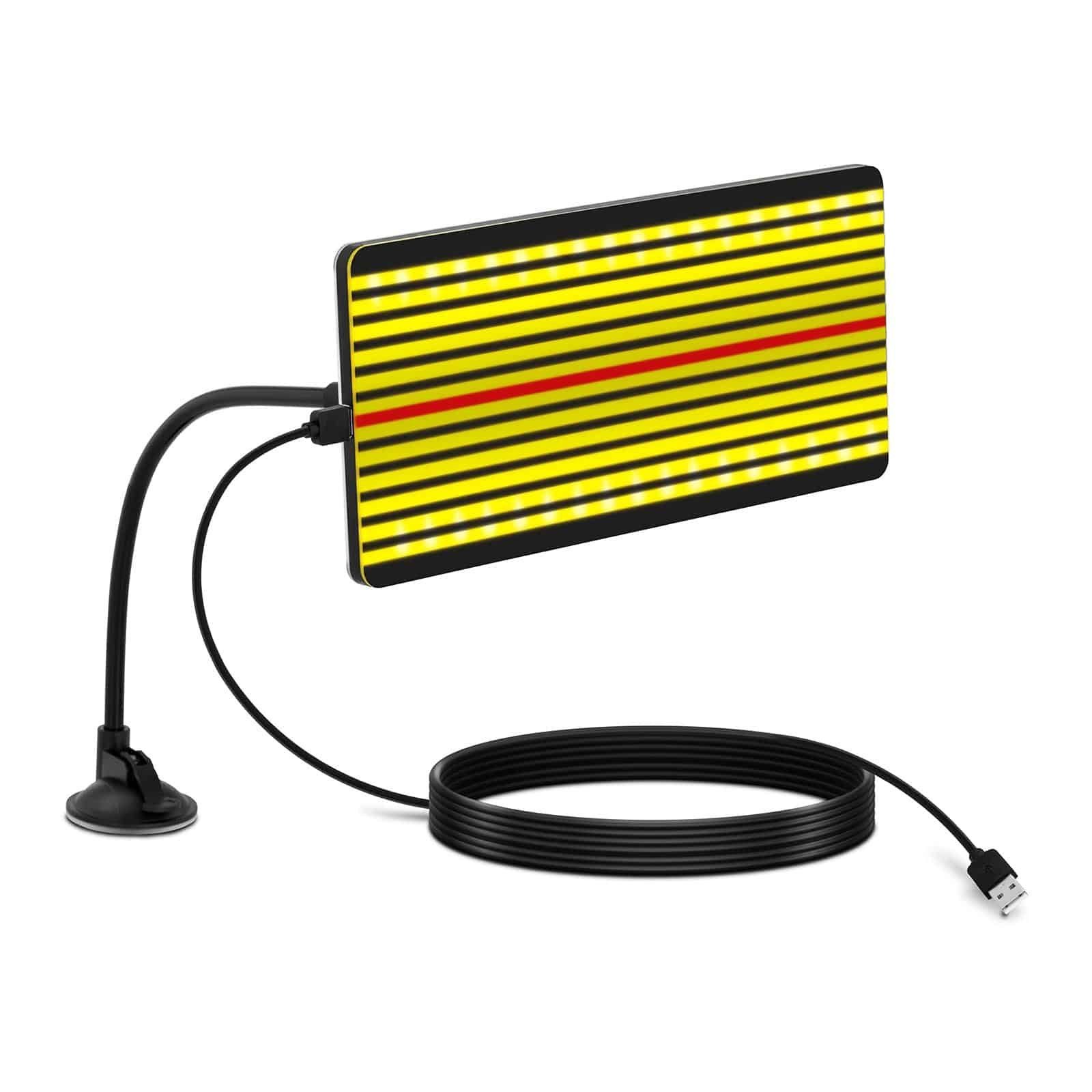 MSW Werkzeugset Dellenlampe LED Reflektor Ausbeulwerkzeug PDR Ausbeullampe 32 x 15 cm | Werkzeug-Sets