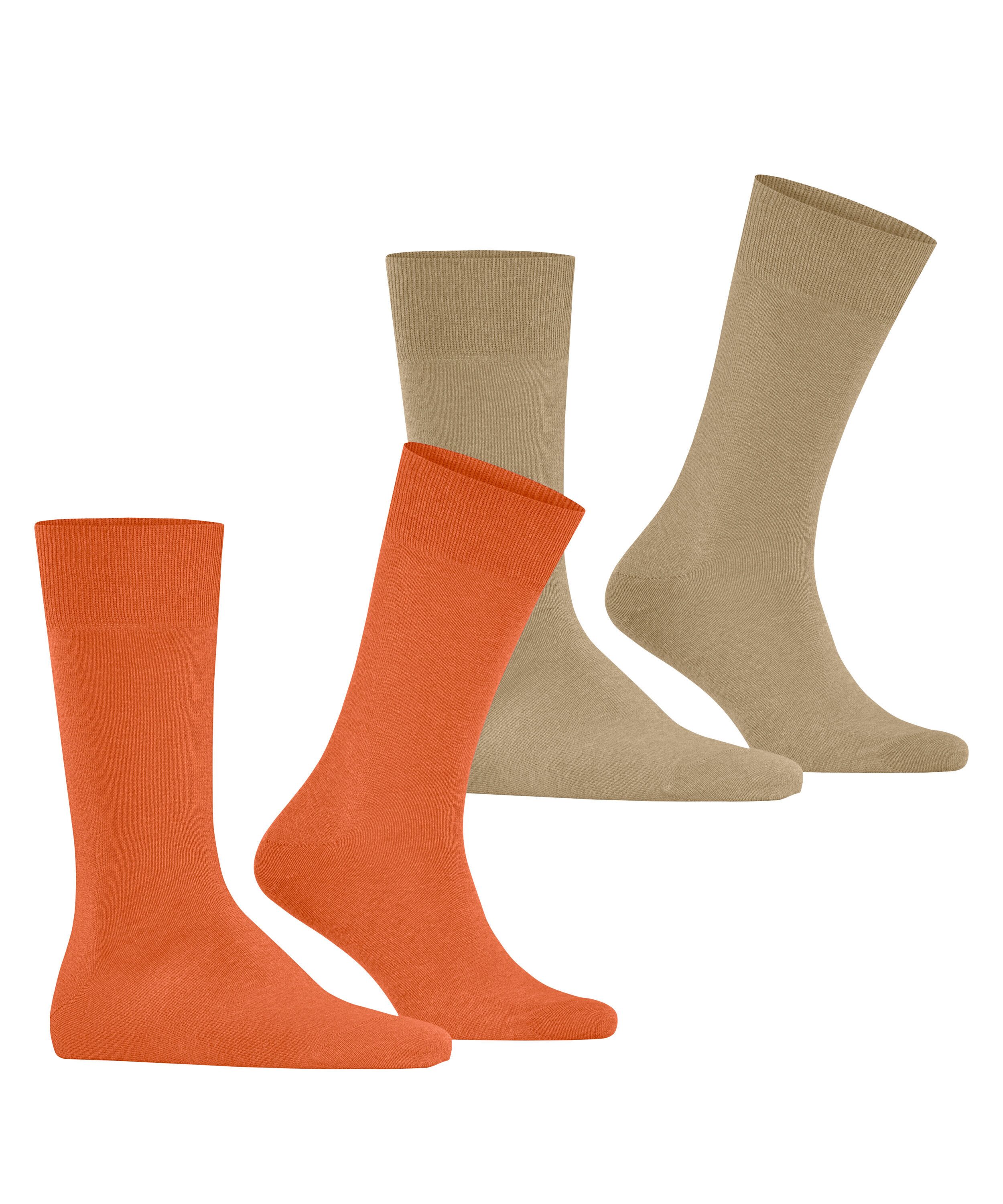 Burlington Everyday 2-Pack Socken (2-Paar) aus weicher gekämmter Baumwolle