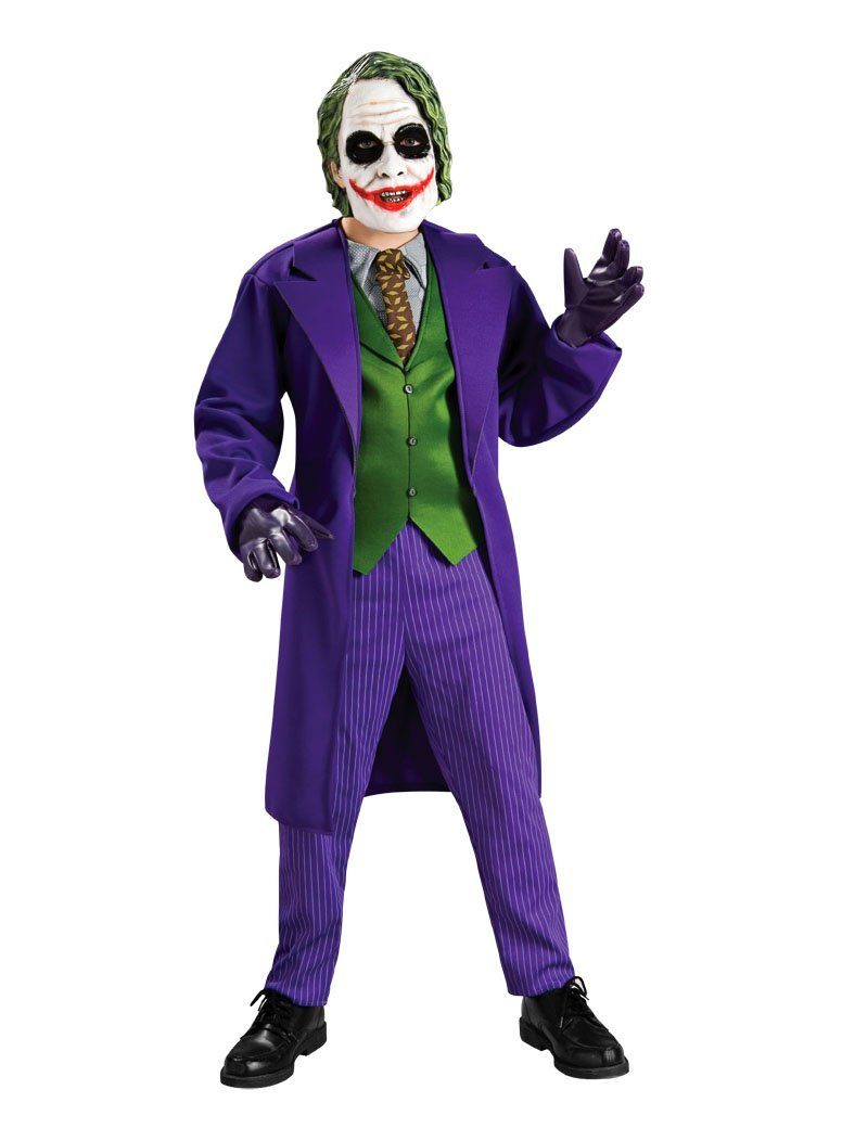 Rubie´s Kostüm Batman Joker - Halloween Kostüm Kinder Junge, Original Lizenzartikel aus dem Film 'The Dark Knight' (2008)