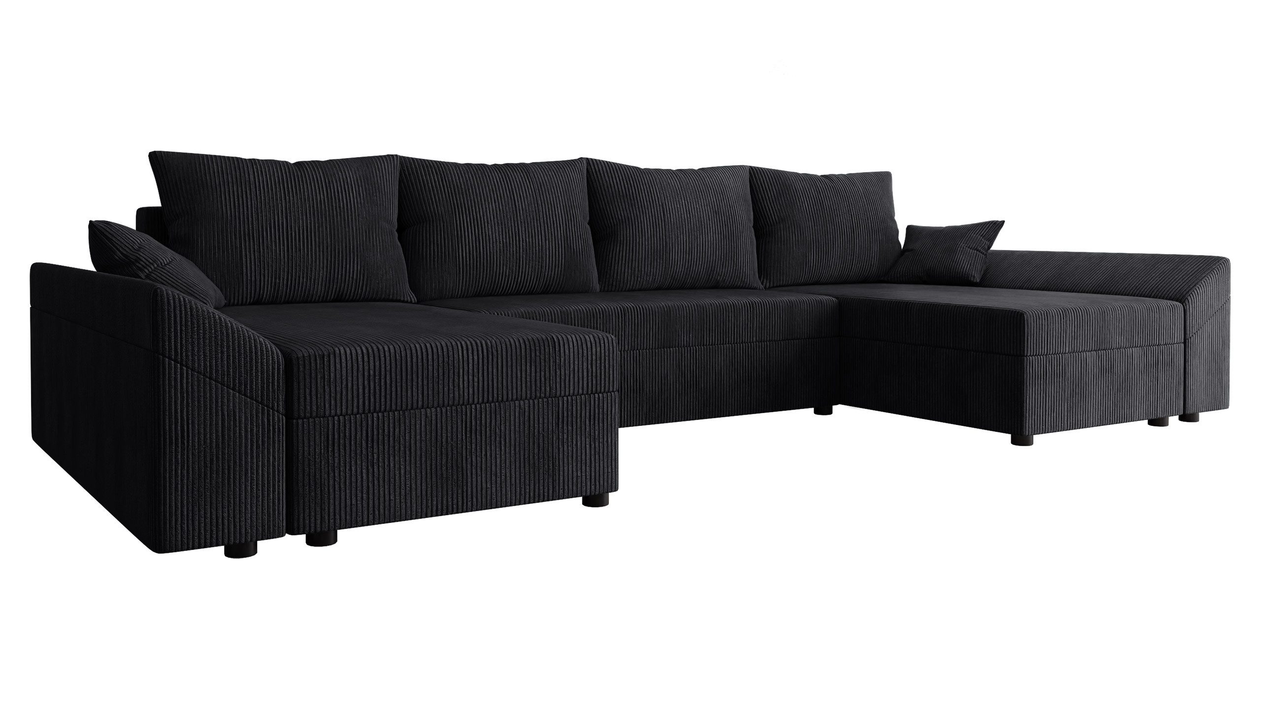 MIRJAN24 Wohnlandschaft Dante U Cord, mit günstig online kaufen