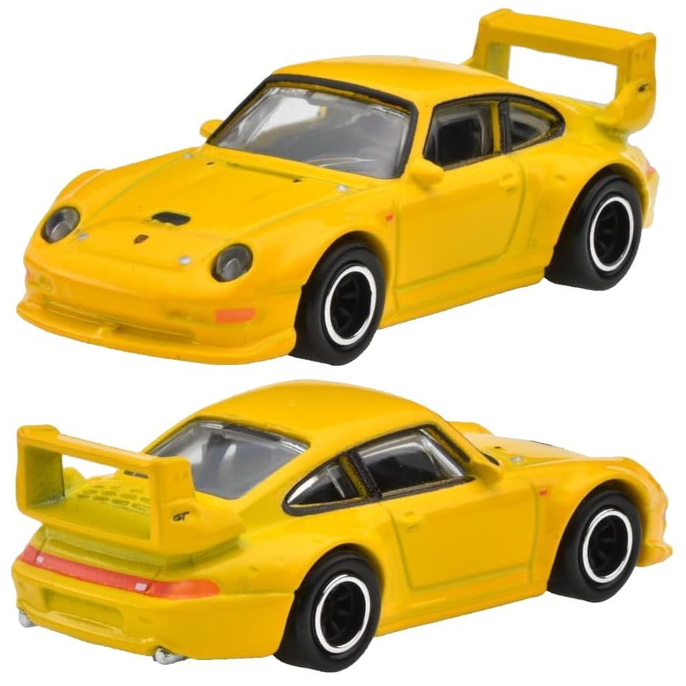 Hot Wheels Spielzeug-Rennwagen Porsche 993 GT2 & Porsche 718 CaymanGT4 Hot Wheels Premium Fahrzeuge