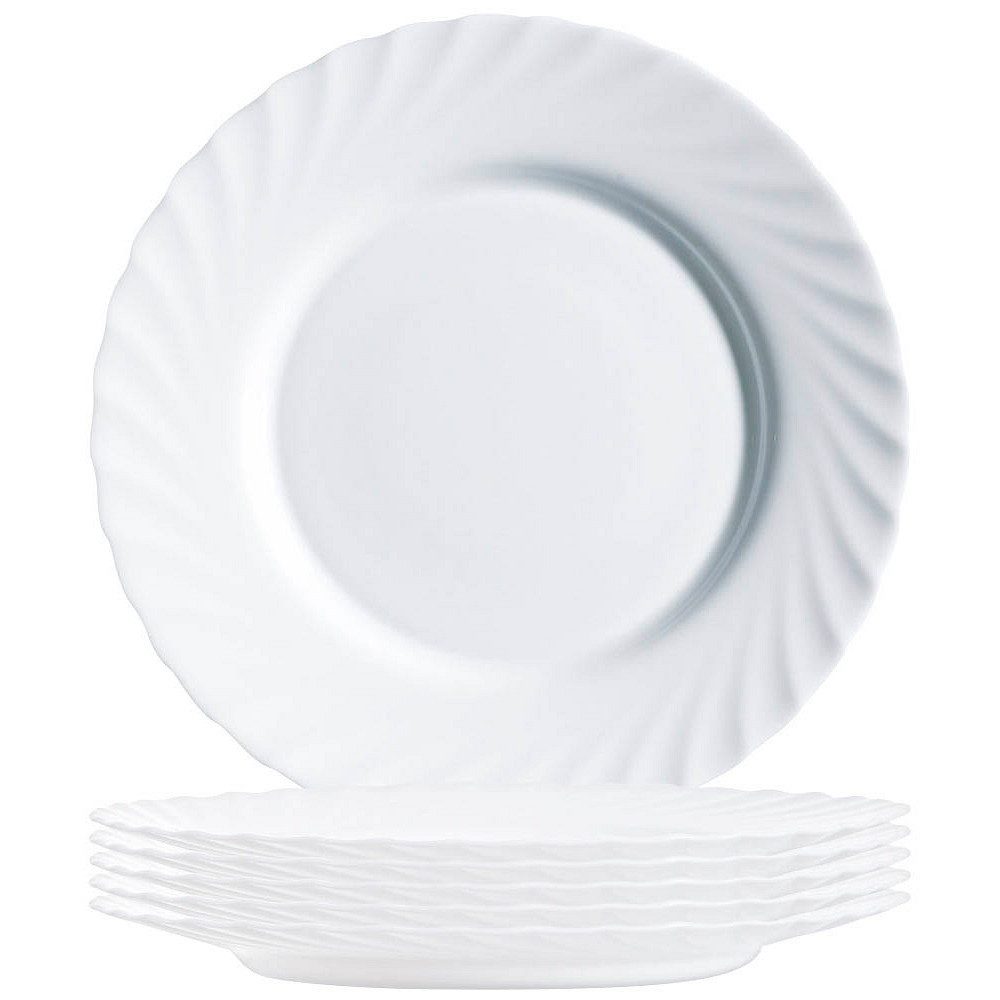 Arcoroc Тарелка обеденная Arcoroc Trianon White Тарелки flach 24,5 cm 6er Set