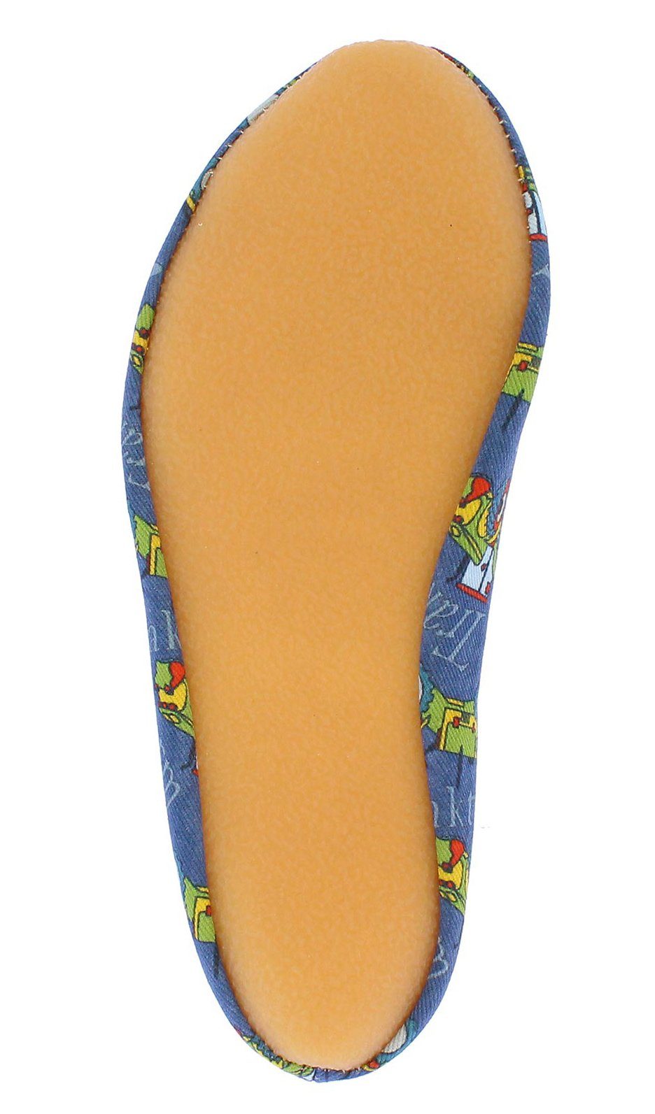 Beck Schläppchen Traktor Gymnastikschuh (für Sport, Kita, Schule und Zuhause) mit rutschfester Gummi-Laufsohle