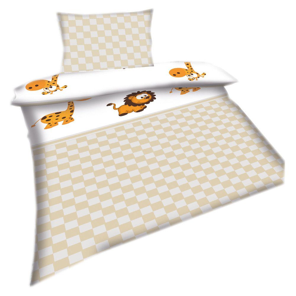 Bettwäsche Kinder Baby Bettbezug 100x135 reine 100% Baumwolle Weiß Sterne 