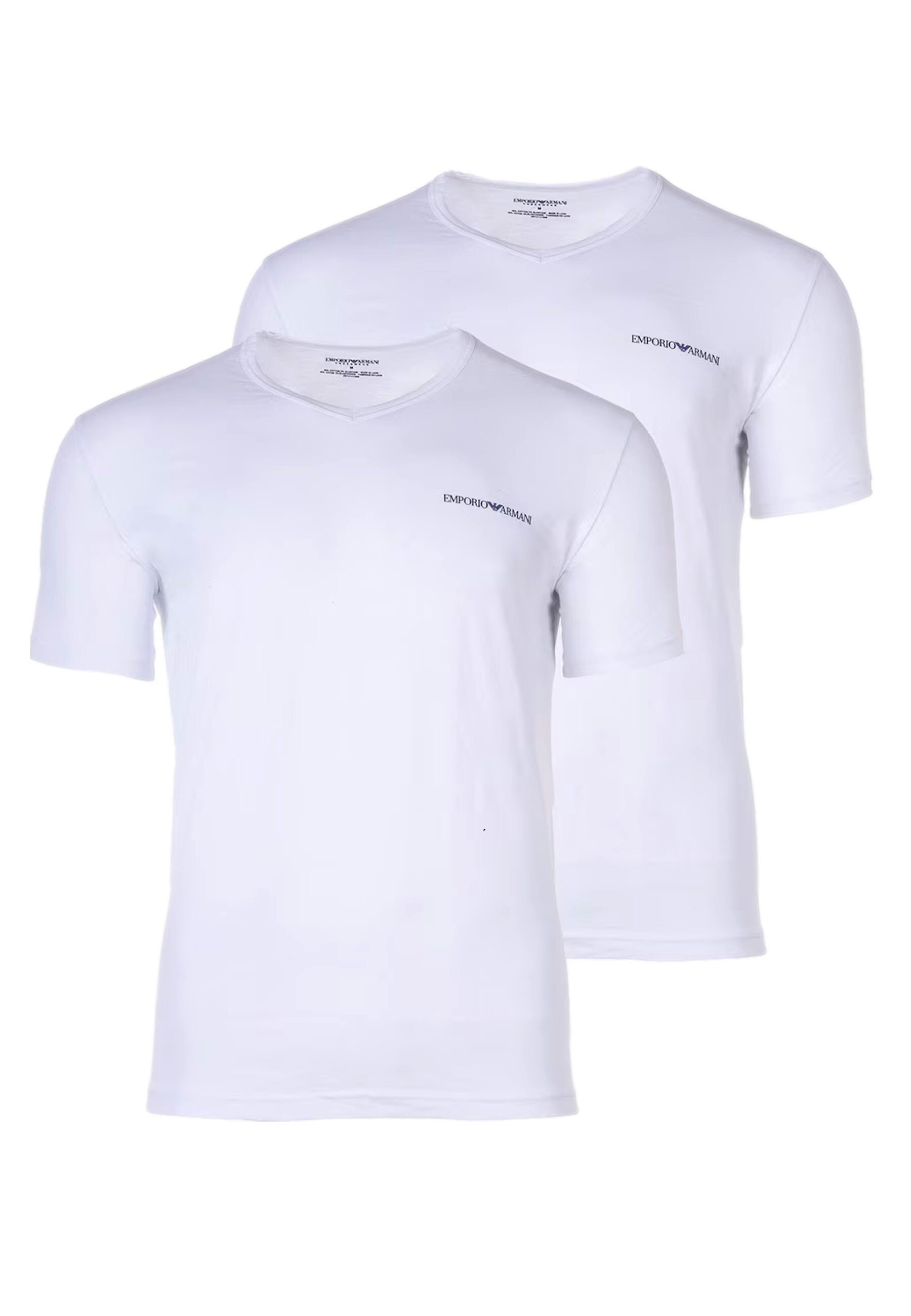Emporio Armani T-Shirt T-Shirt Kurzarmshirt 2 Pack (2-tlg., 2) günstig online kaufen