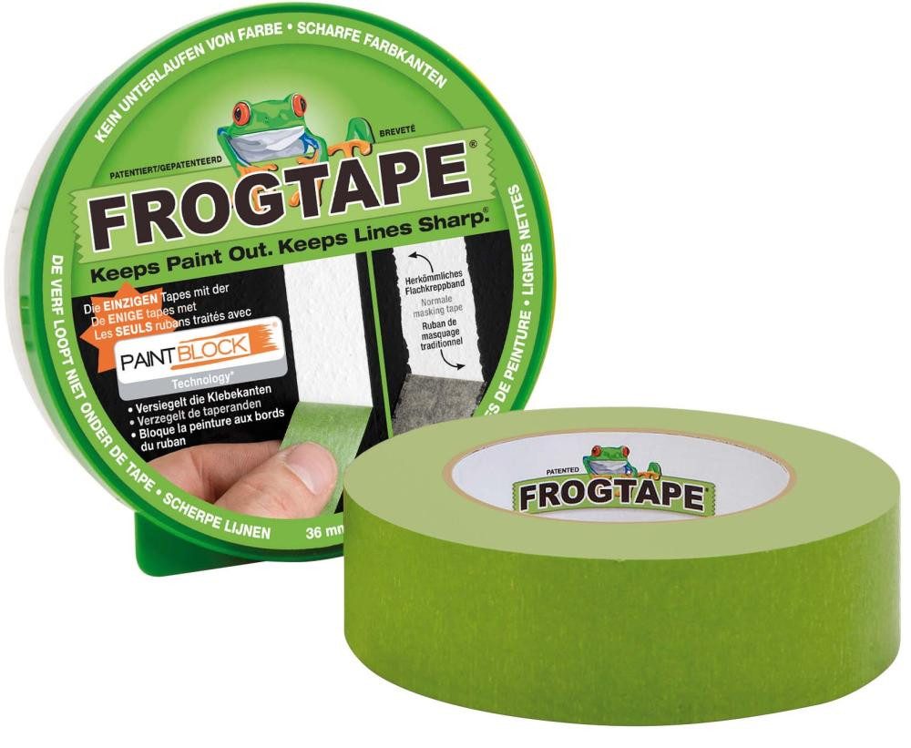 Klebeband Frogtape Malerband, grün, 36 mm x 41,1m