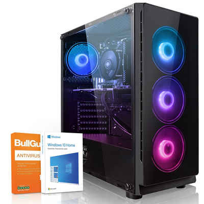 Megaport Gaming-PC (AMD Ryzen 5 3600 6x3,60 GHz, GeForce GTX 1650 4GB, 16 GB RAM, 240 GB SSD, Windows 10, WLAN)
