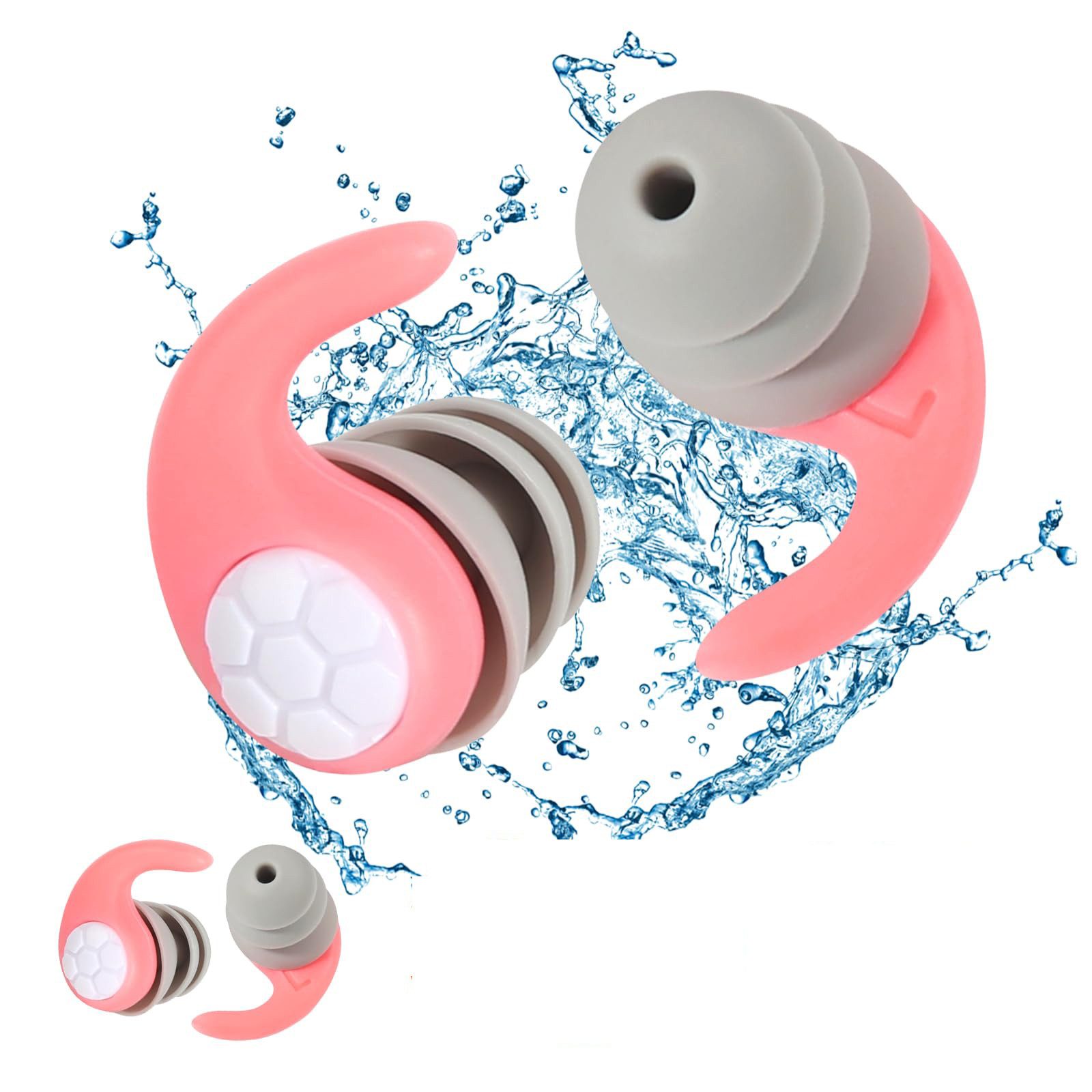 Schwimm-Ohrstöpsel Schwimm-Ohrstöpsel für Kinder, 1 Paar