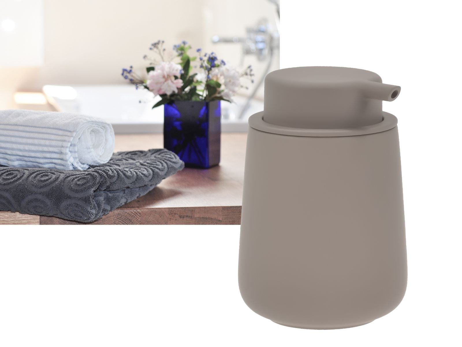 Zone Denmark Seifenspender "Nova One" mit moderner matter Oberfläche, Soft günstig online kaufen