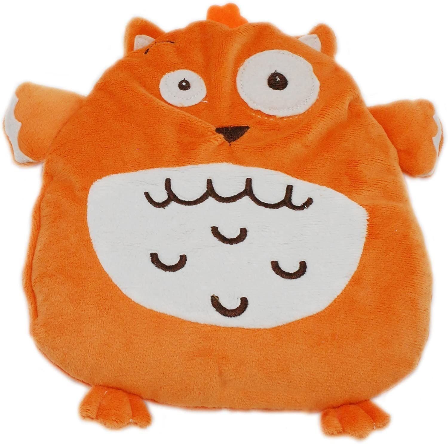 Lilalu Wärmekissen Wärmekissen Eule, Kinder Wärmetier, Plüsch - 100% natürliche Füllung, Stofftier - ideal als Geschenk