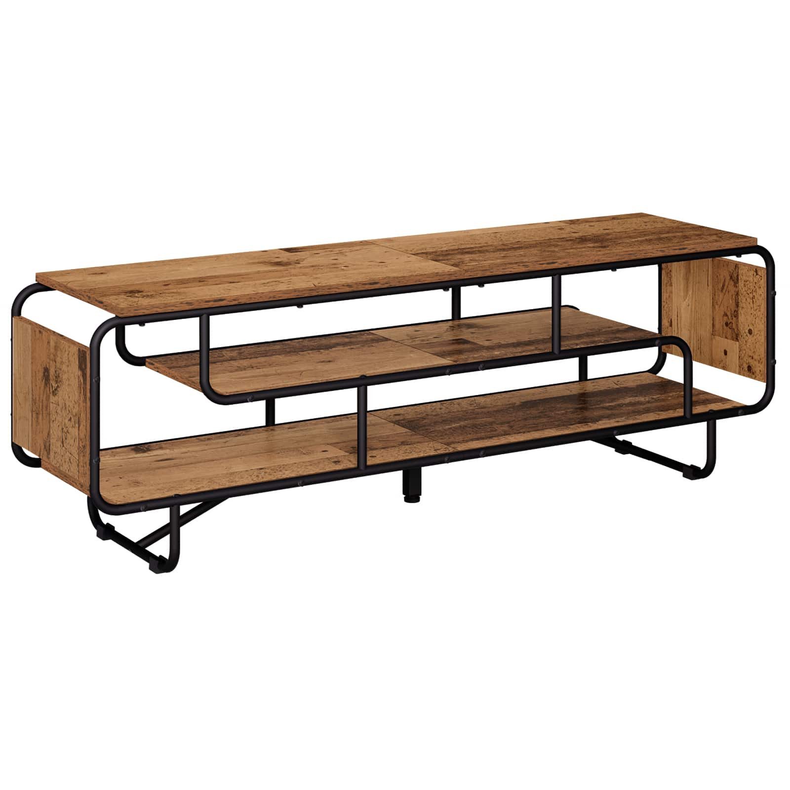 vidaXL TV-Schrank TV-Ständer 140 x 36 x 45 cm Altholz Holzwerkstoff (1-St)