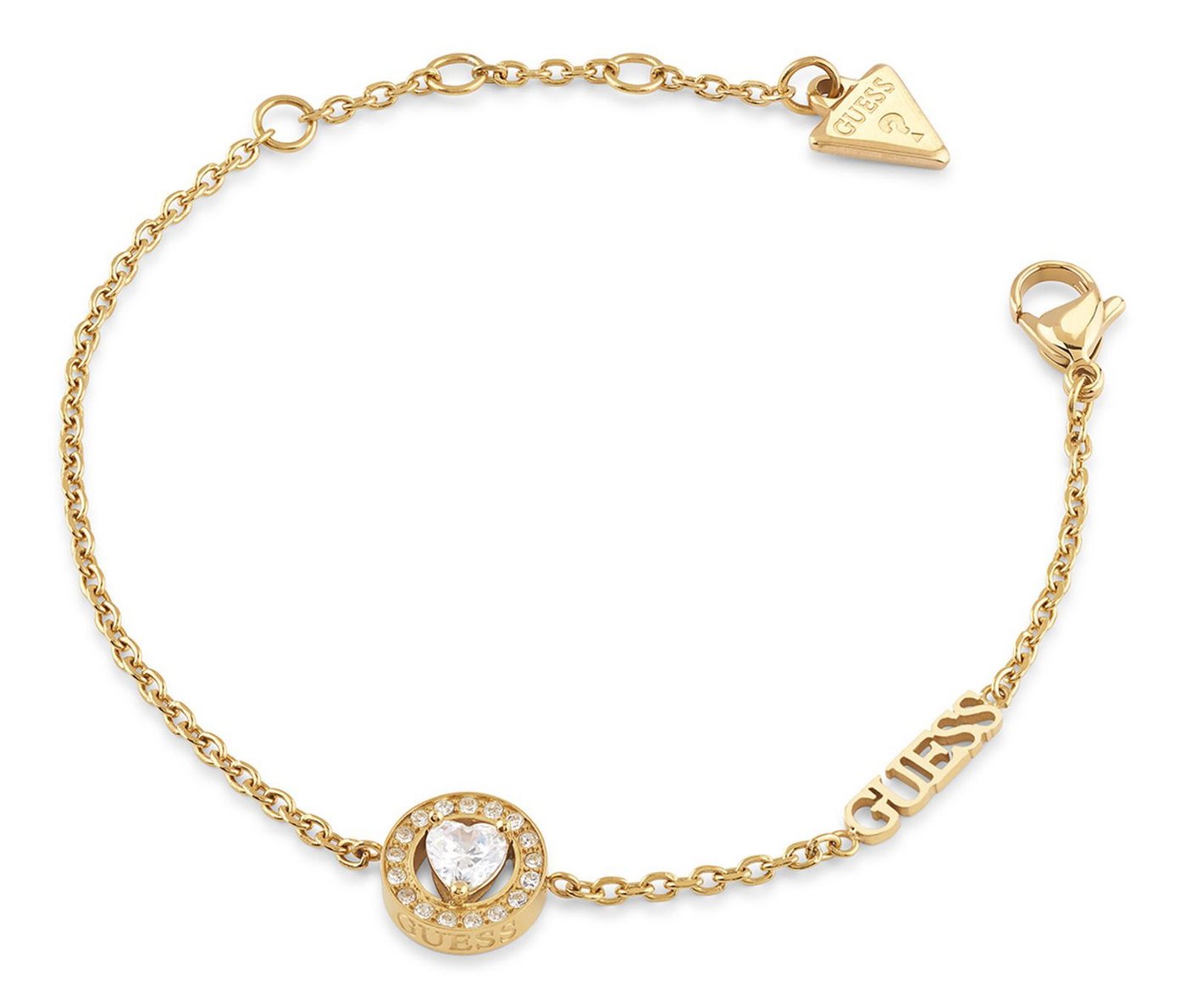 Guess Gliederarmband Heart Crystal Bracelet