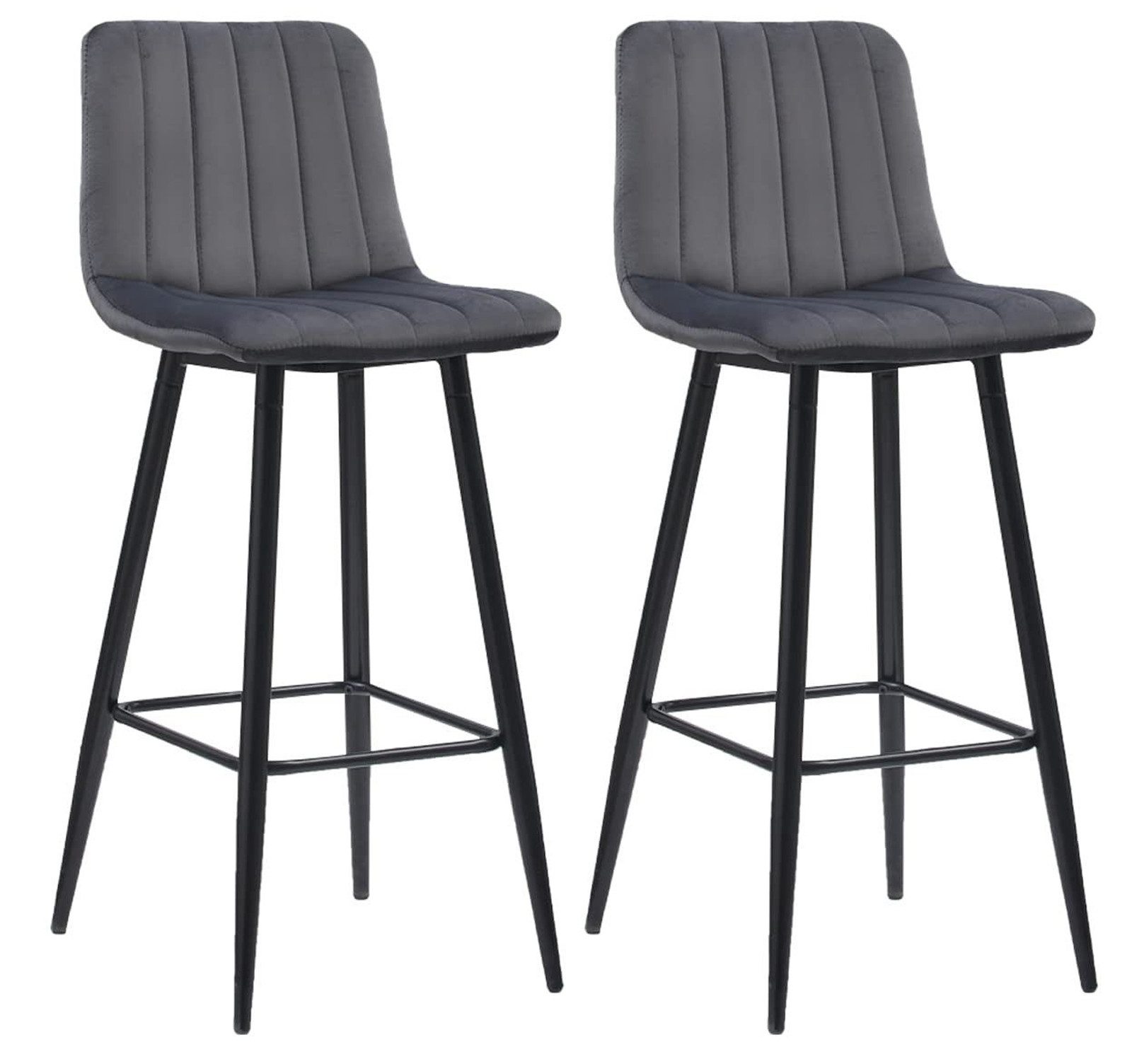 Ofcasa Barhocker Samt Barstuhl (2er Set), günstig online kaufen