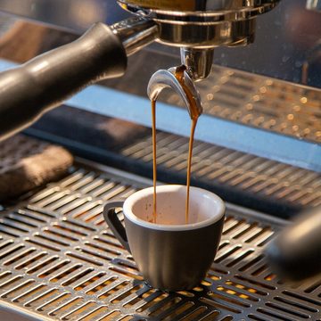 KINSI Espressotasse Kaffeetasse, Espressotasse, aus 30% Kaffeesatz, abbaubar, Wiederverwendbar, sicher und umweltfreundlich, spülmaschinenfest