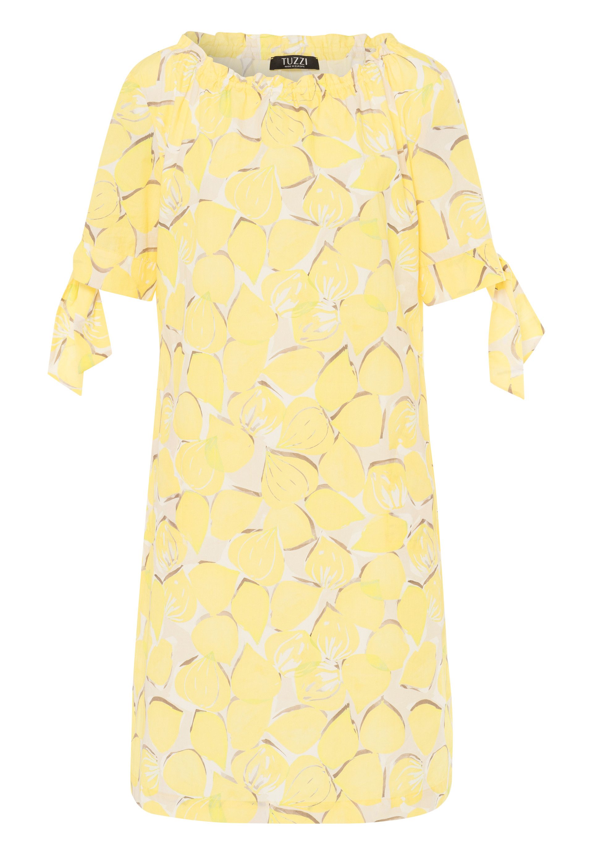 TUZZI Sommerkleid mit Bindeband-Ärmeln günstig online kaufen