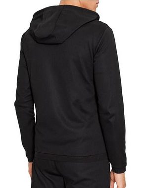 Emporio Armani Kapuzensweatjacke Jacke Full Zipper Hoodie und Logo-Patch (1-tlg)