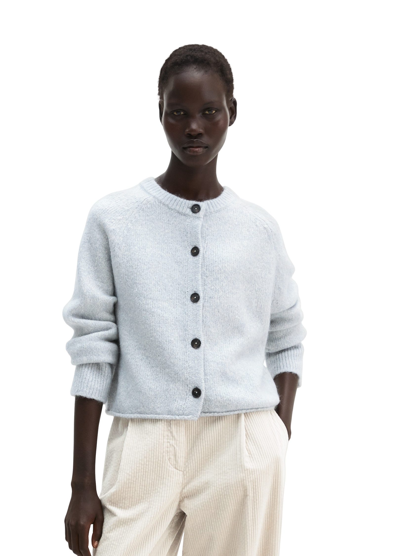 Marc O'Polo Cardigan aus kuscheligem Organic Cotton-Alpakawolle-Mix