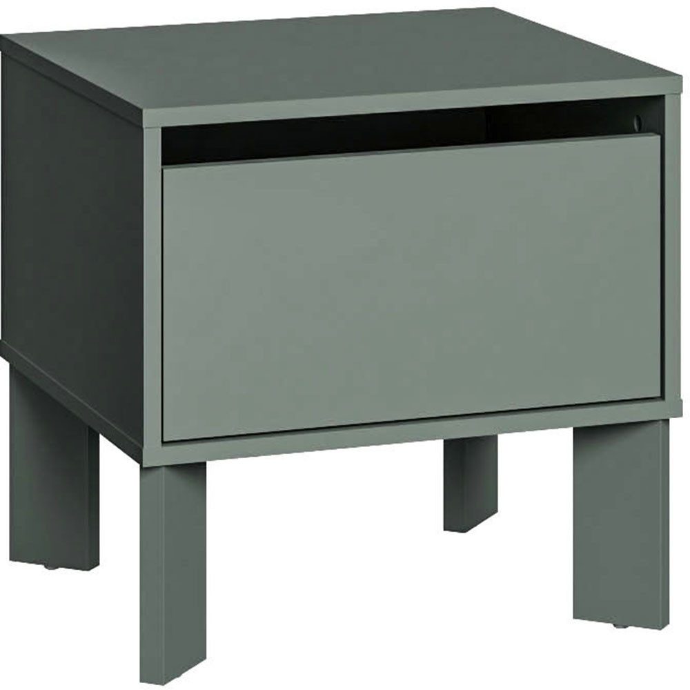 FORTE Nachtkommode Tahoe Nachtkommode, grifflos, Schubkasten, B/H/T 48,2/47,5/41,4 cm