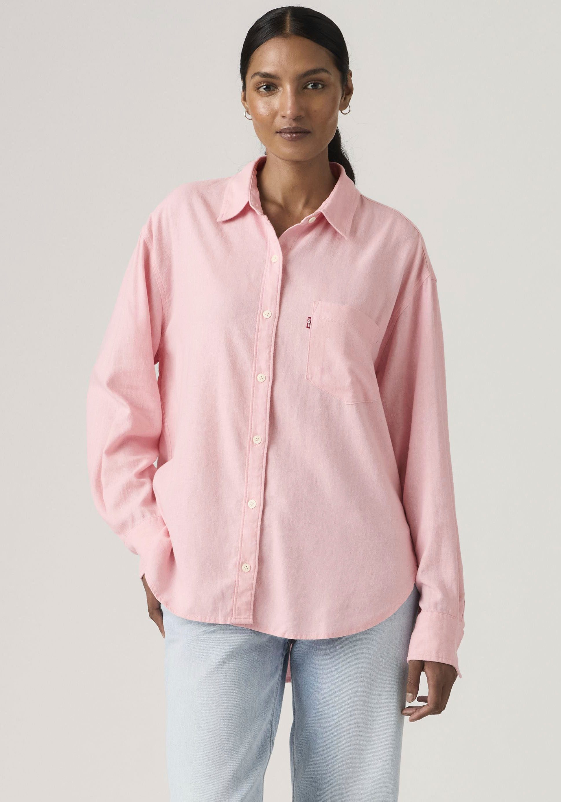 Levi's® Jeansbluse HARLIE BOYFRIEND SHIRT mit Brusttasche