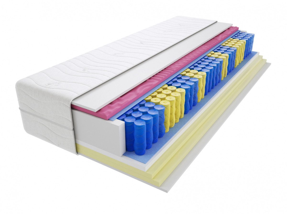 Taschenfederkernmatratze Матрасы, Taschenmatratzen Uberto Molet Mini 60x120 cm - viele Größen, Godre, 16 cm hoch