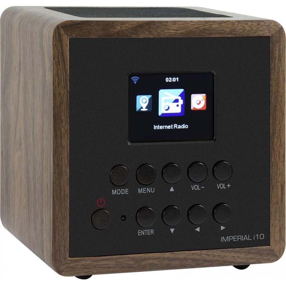 IMPERIAL 22-310-00 Radio (Internet Radio, 5 W, i10 Internet Radio, WLAN, Holzoptik, Kompakt)