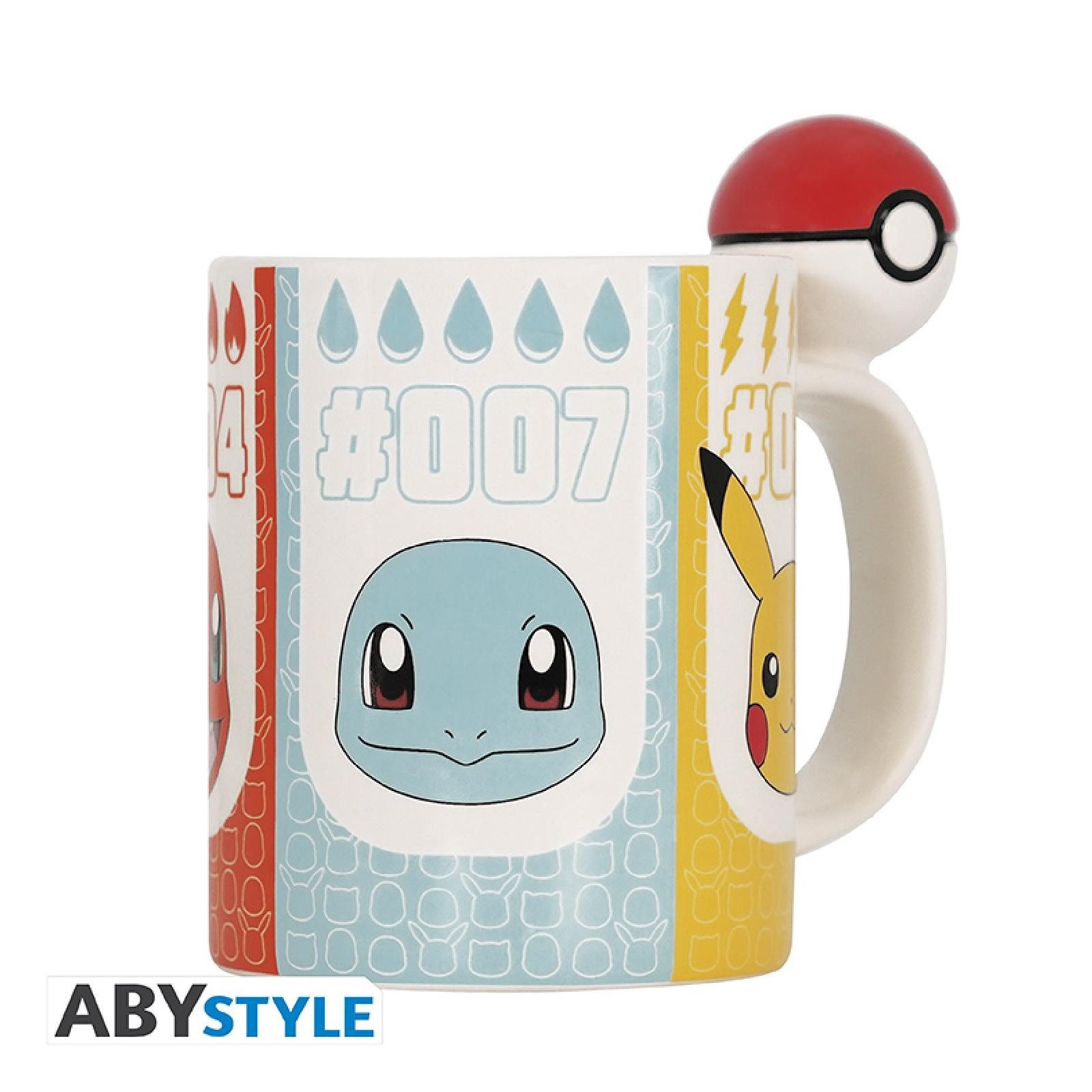 ABYstyle Tasse POKEMON - Tasse 3D handle - Pokéball